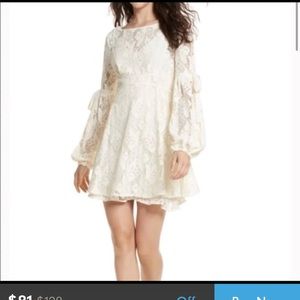 Free People Ruby Mini Dress
 Ivory